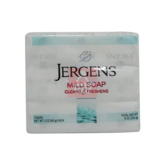 Jergens Clean And Freshens Mild Bar Soap 3 pack 
