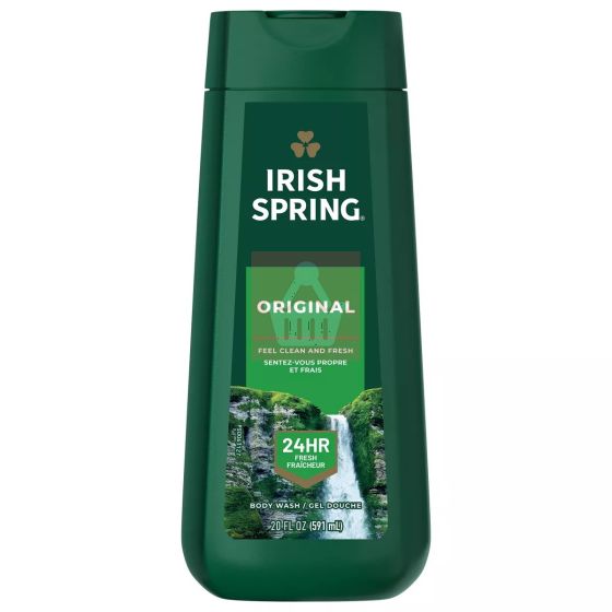 Irish Spring Original Clean Body Wash for Men 591ml