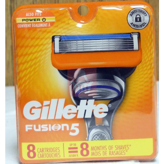 Gillette Fusion 5 Refill Cartridges 8 Count 