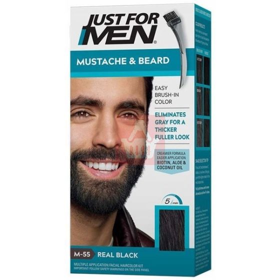 Just For Men Moustache & Beard Real Black M-55 