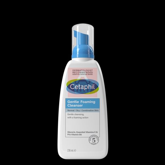 Cetaphil Gentle Foaming Cleanser for All Skin Type - 236ml -Canada