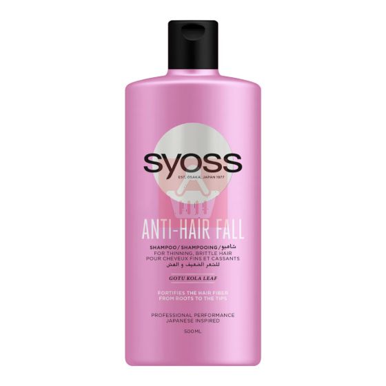 Syoss Shampoo Anti Hair Fall 500ml