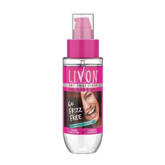 Livon Anti Frizz Serum for All Hair Types 100 ml