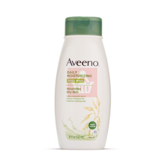 Aveeno Daily Moisturizing Body Wash Nourishes Dry Skin 532ml