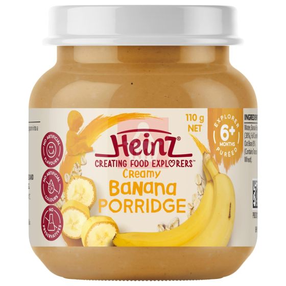 Heinz Creamy Banana Porridge 6+Months - 110g (Australia)