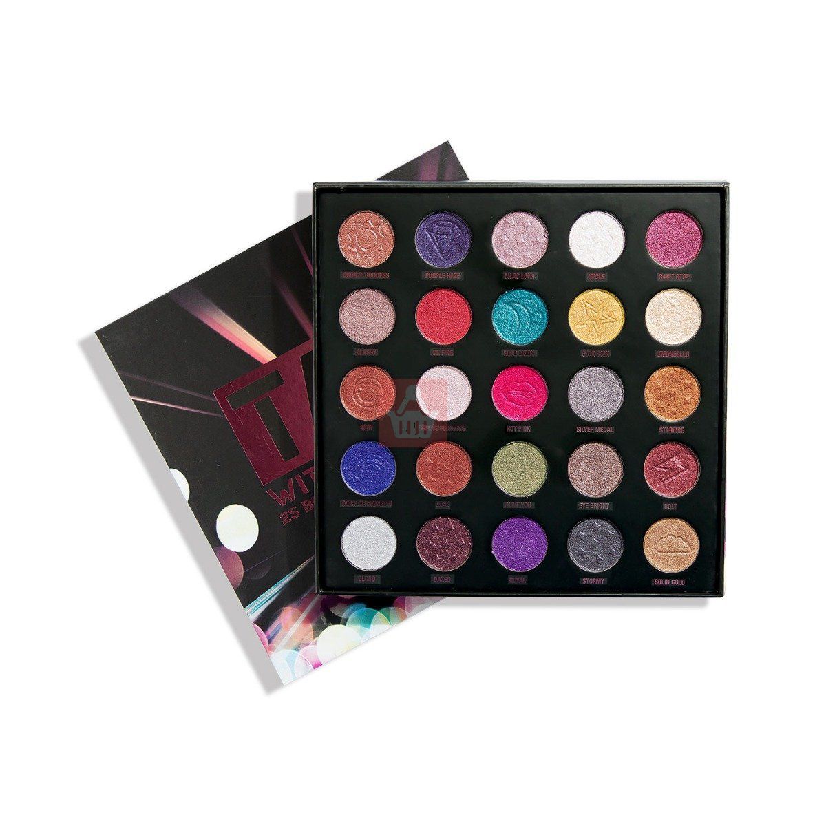 W7 Taxi Without Limits 25 Color Bold & Brilliant Pigments Eye Shadow ...