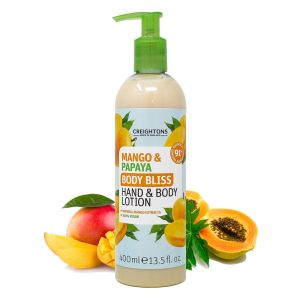 Body Bliss Mango & Papaya Hand and Body Lotion 400ml 400 ml (Pack of 1)  Mango & Papaya