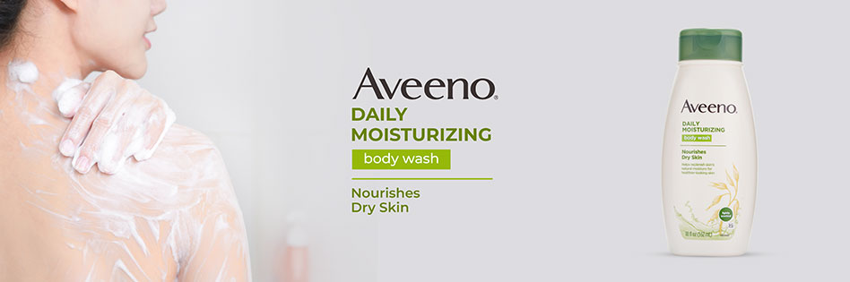 Aveeno Daily Moisturizing Body Wash Nourishes Dry Skin