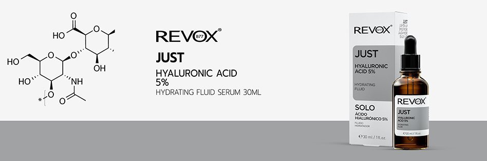 Revox Just Hyaluronic Acid 5% Hydrating Fluid Serum 